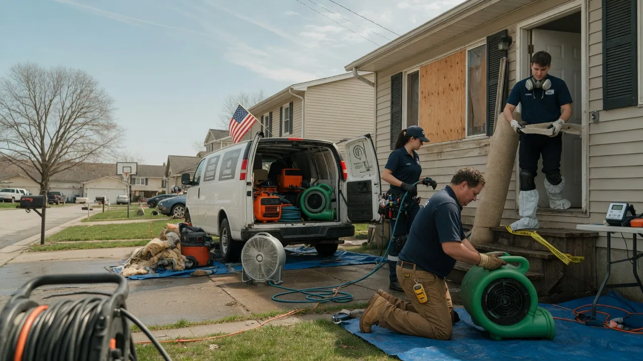 Water Damage Restoration in Bluffton, TX near me